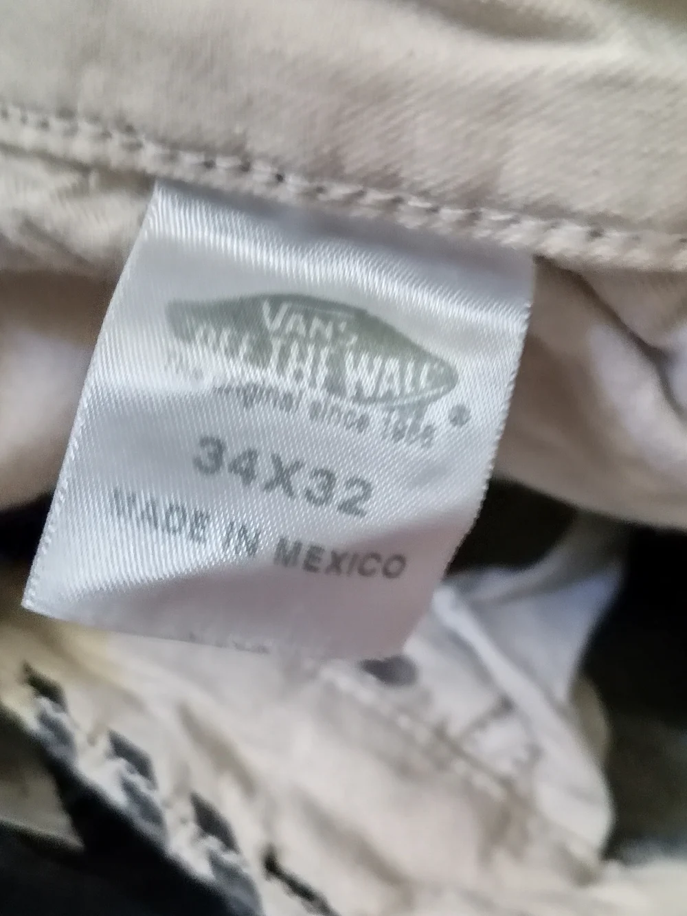 Vans Men's Black Wash V66 Vintage Jeans Custom For You.